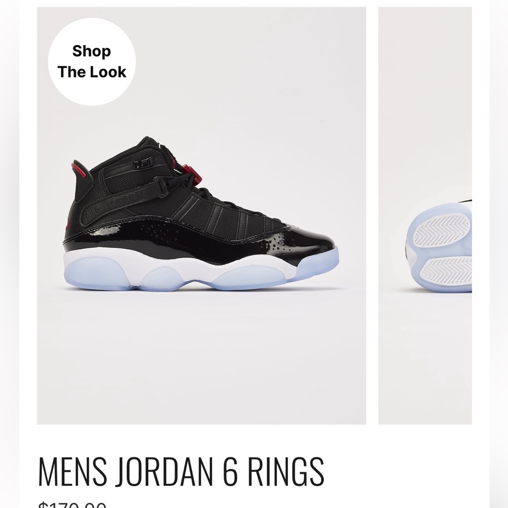 Jordan 6 Rings - size 14 - excellent used condition